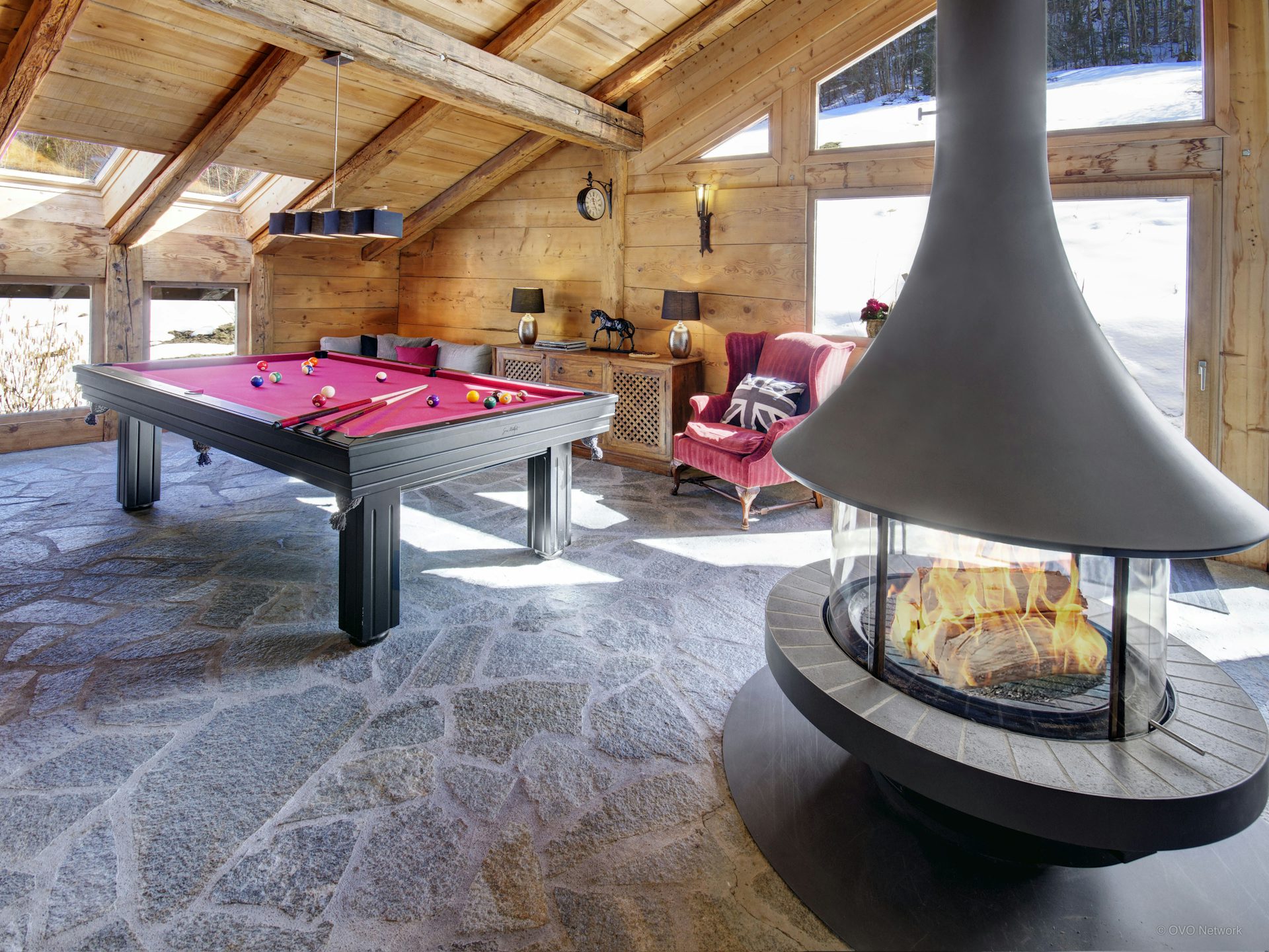 chalet-colombine-feature-fireplace-snooker-table-stone-floor-living-game-room