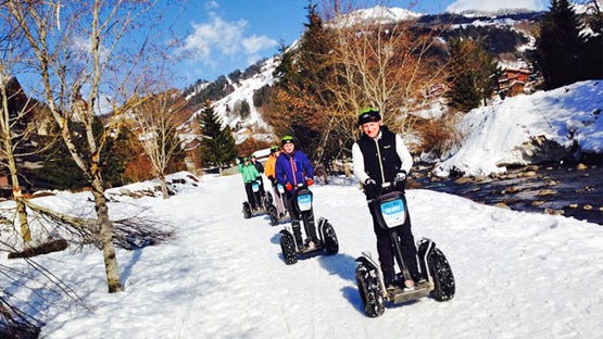 Segway sur la neige