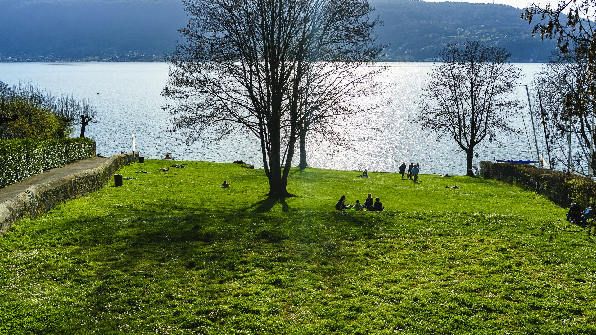 Plage du Plant, Veyrier-du-Lac - lac d'Annecy