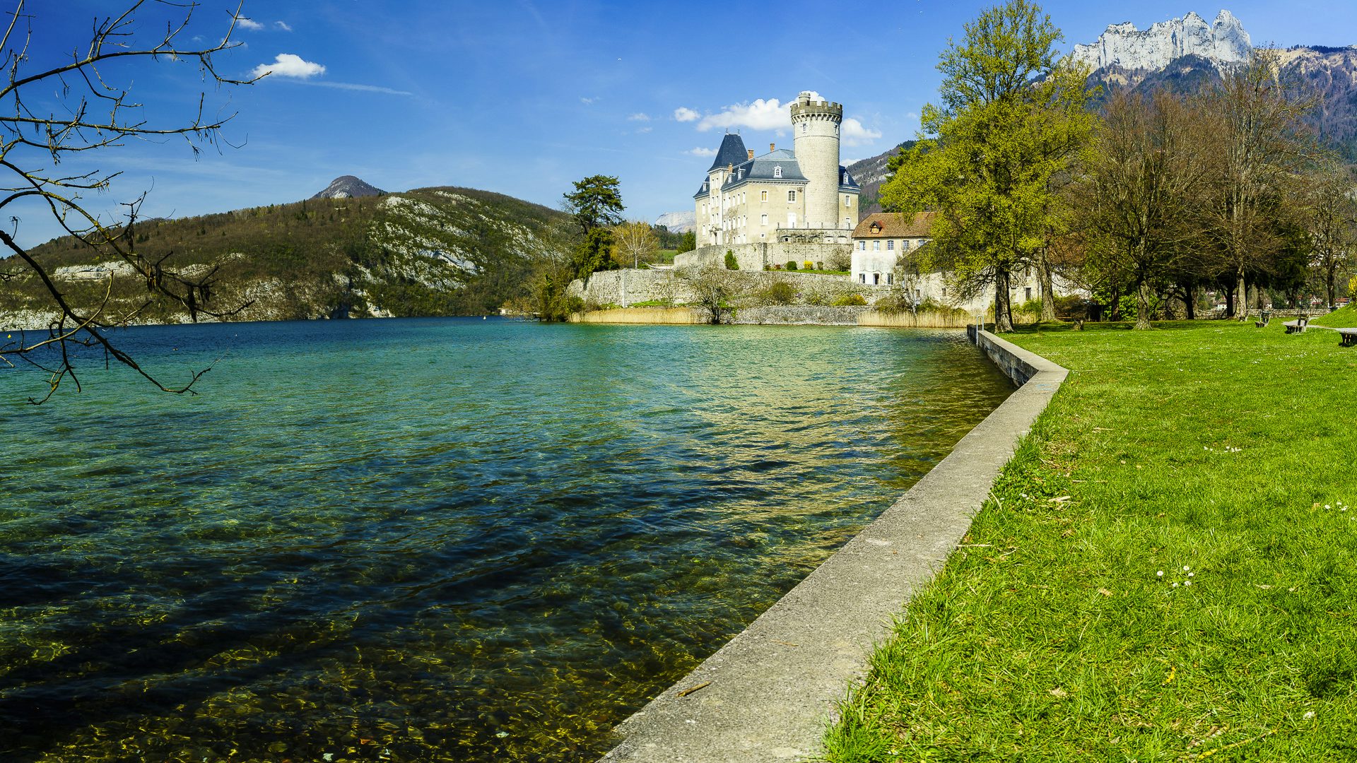 Plage Municipale, Duingt - lac d'Annecy