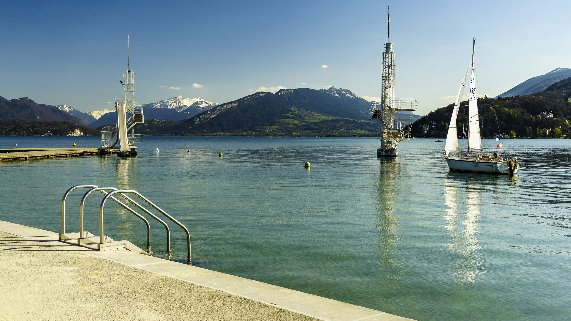 Plage de L’Imperial - lac d'Annecy